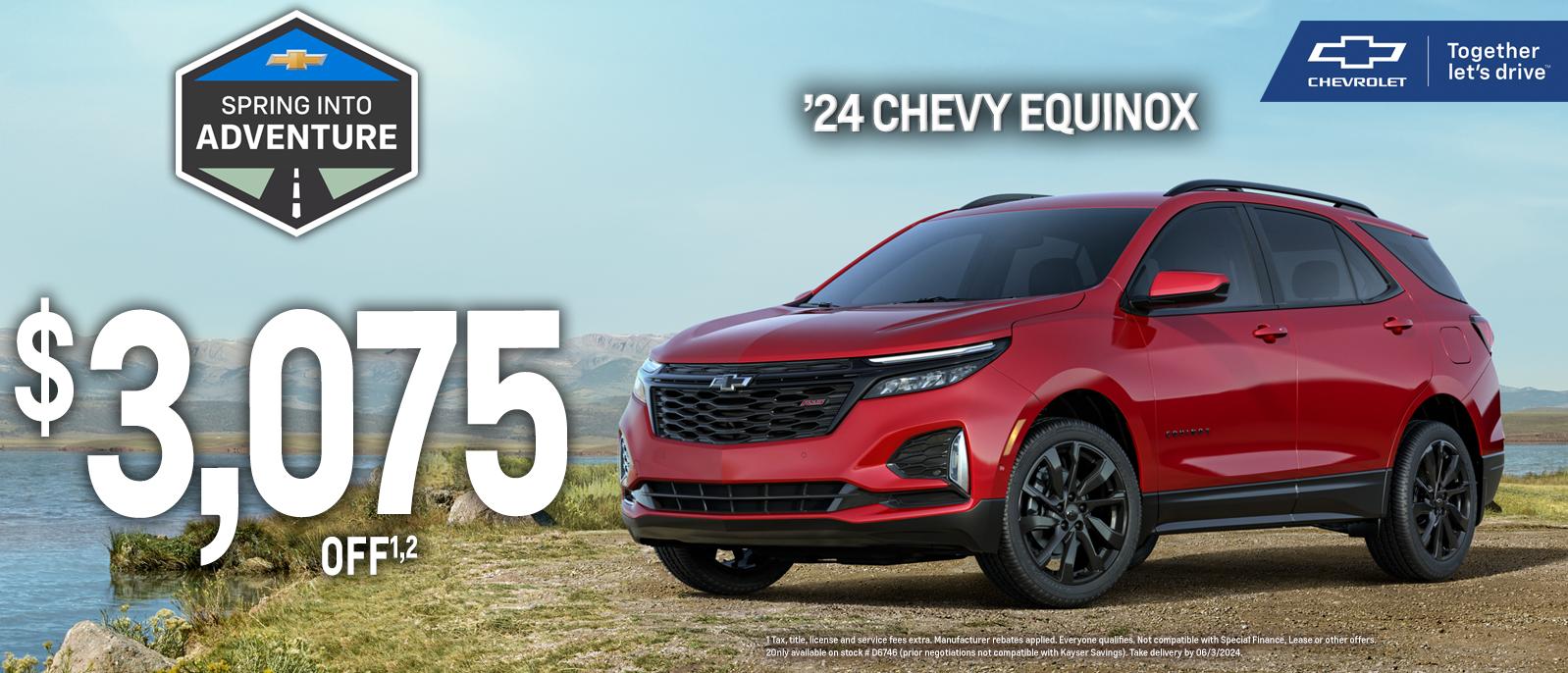 24 chevy equinox | Spring sales event