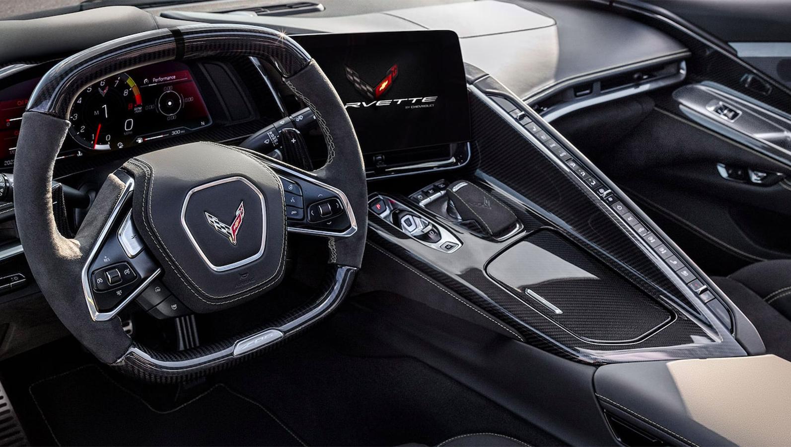 Chevy-Corvette Z06-Interior-View