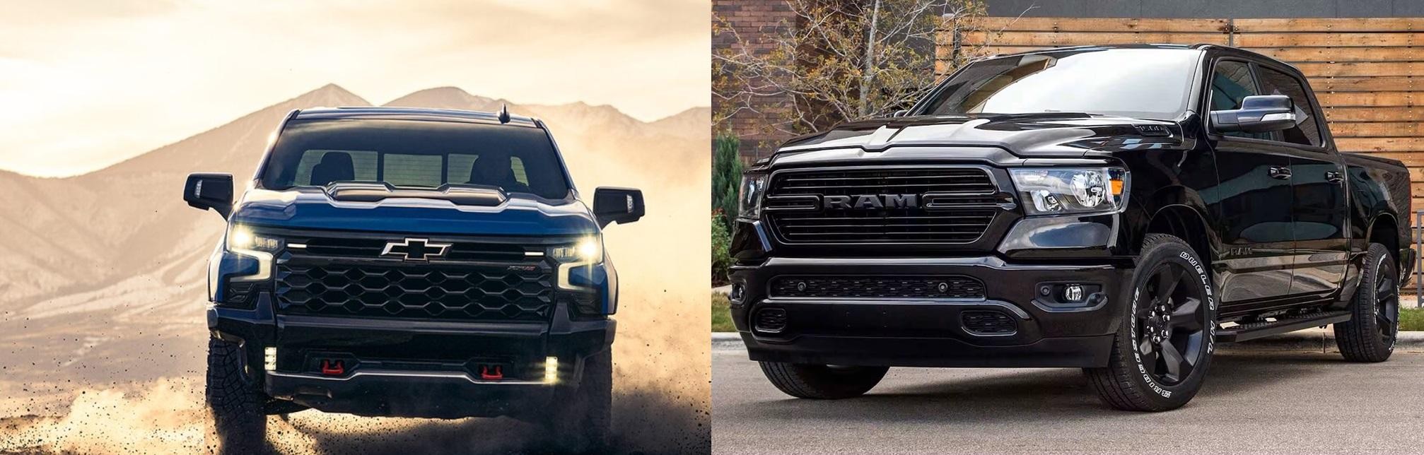 2024 Silverado 1500 - Ram 1500