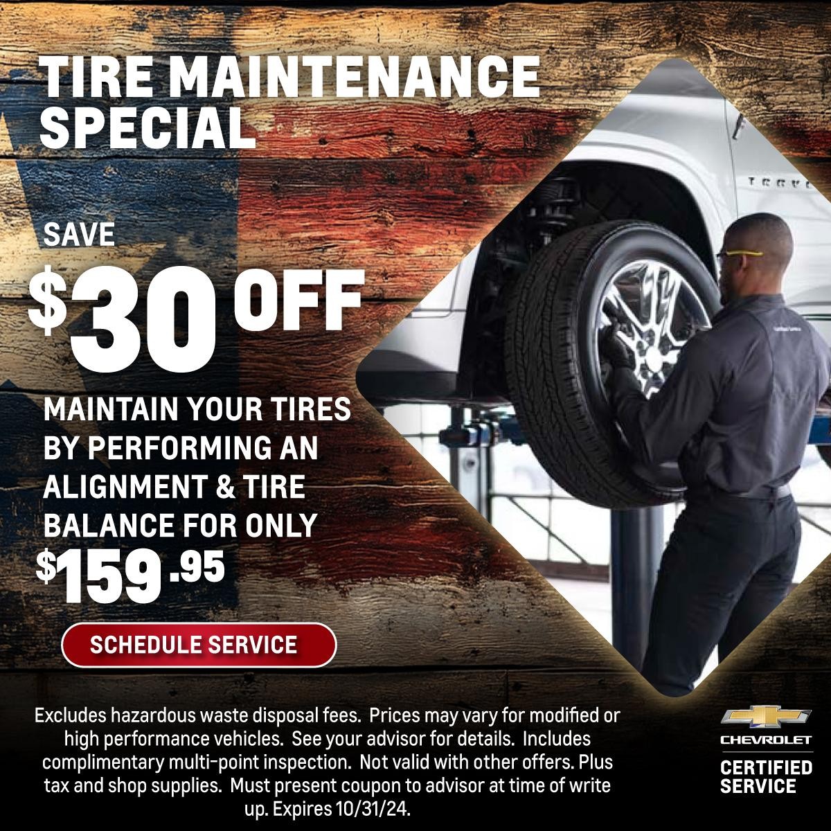 Tire Maintenance Special