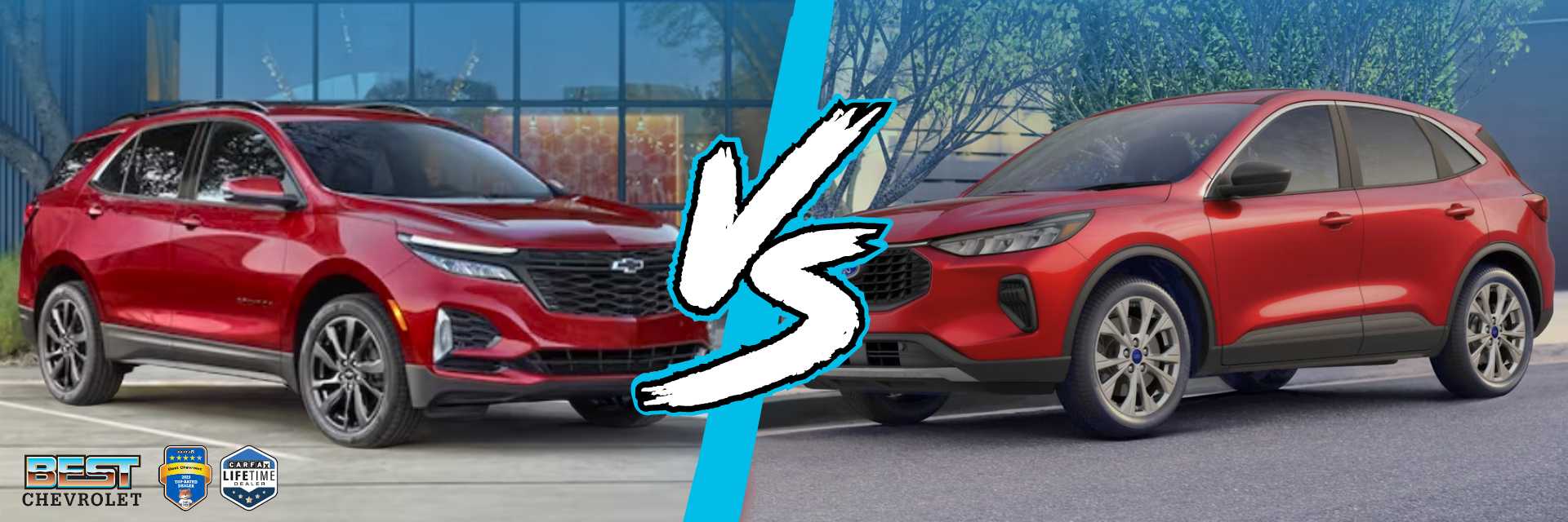 2025 Chevrolet Equinox vs. 2025 Ford Escape Louisiana's SUV Duel