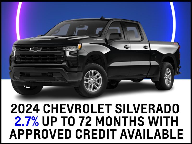 2024 Silverado 1500 2.7% up to 72 months with approved credit Available