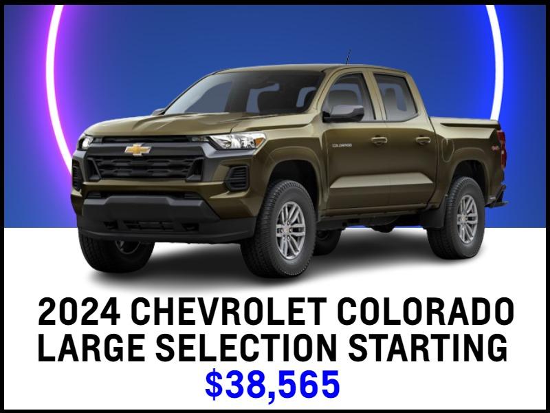 2024 Colorado Large Selection Available Starting at $38,565