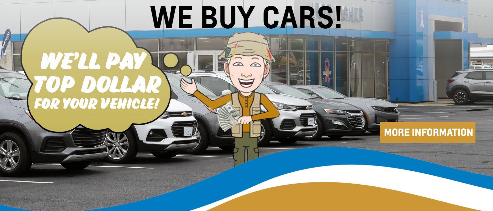 We Buy Cars!