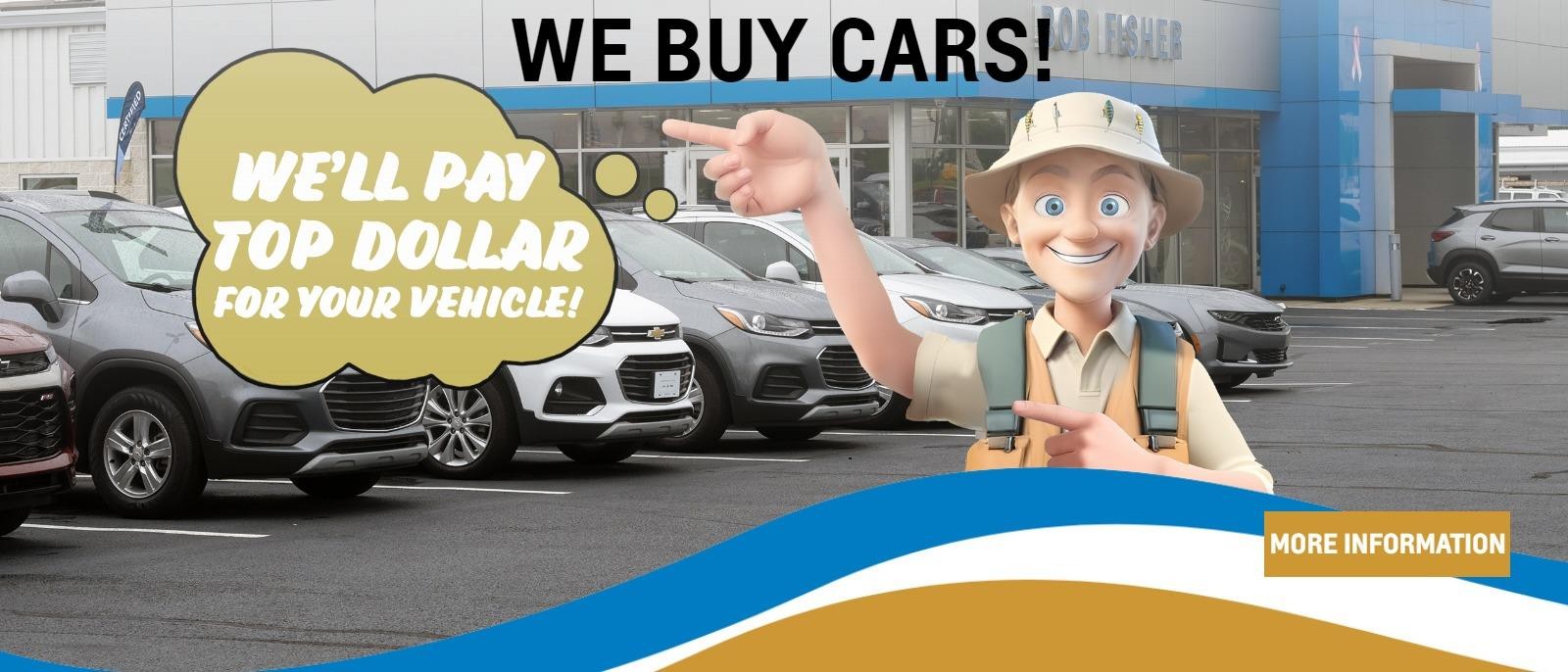 We Buy Cars!