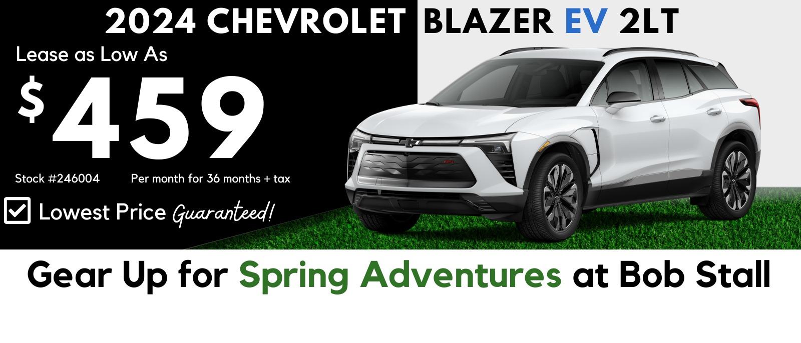 2024 Blazer EV Savings - Lease as low as $459 per month for 36 Months