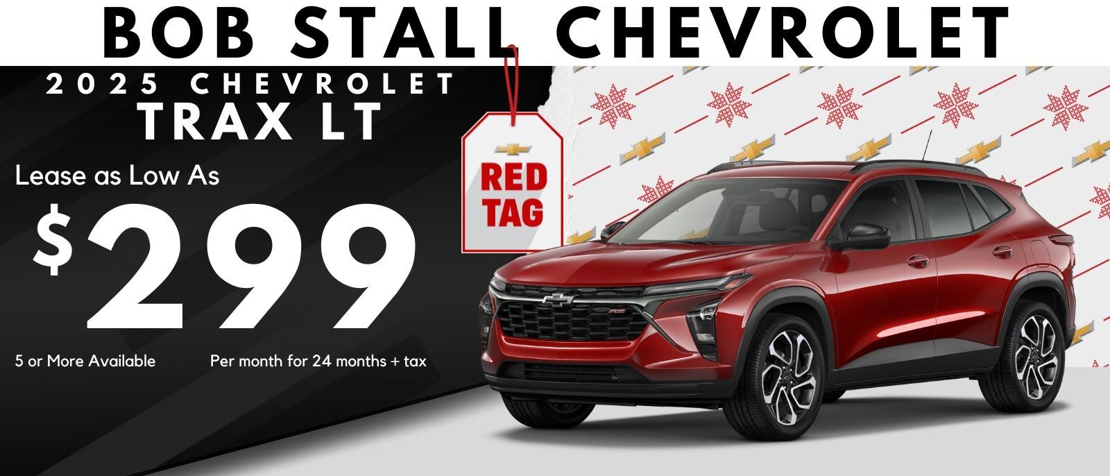 2025 Trax Red Tag- Lease as low as $299 per month for 24 Months