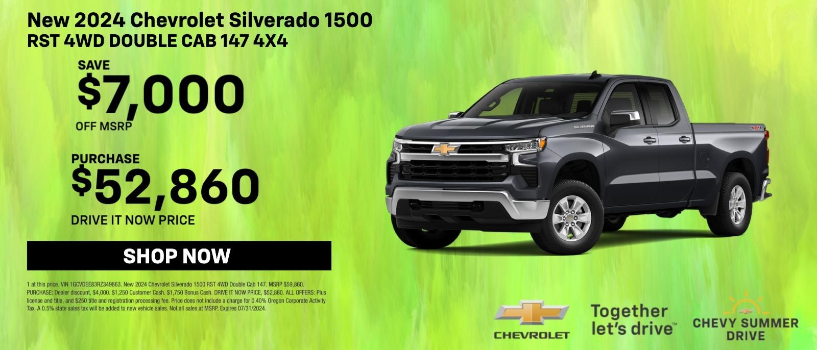 New 2024 Chevrolet Silverado 1500