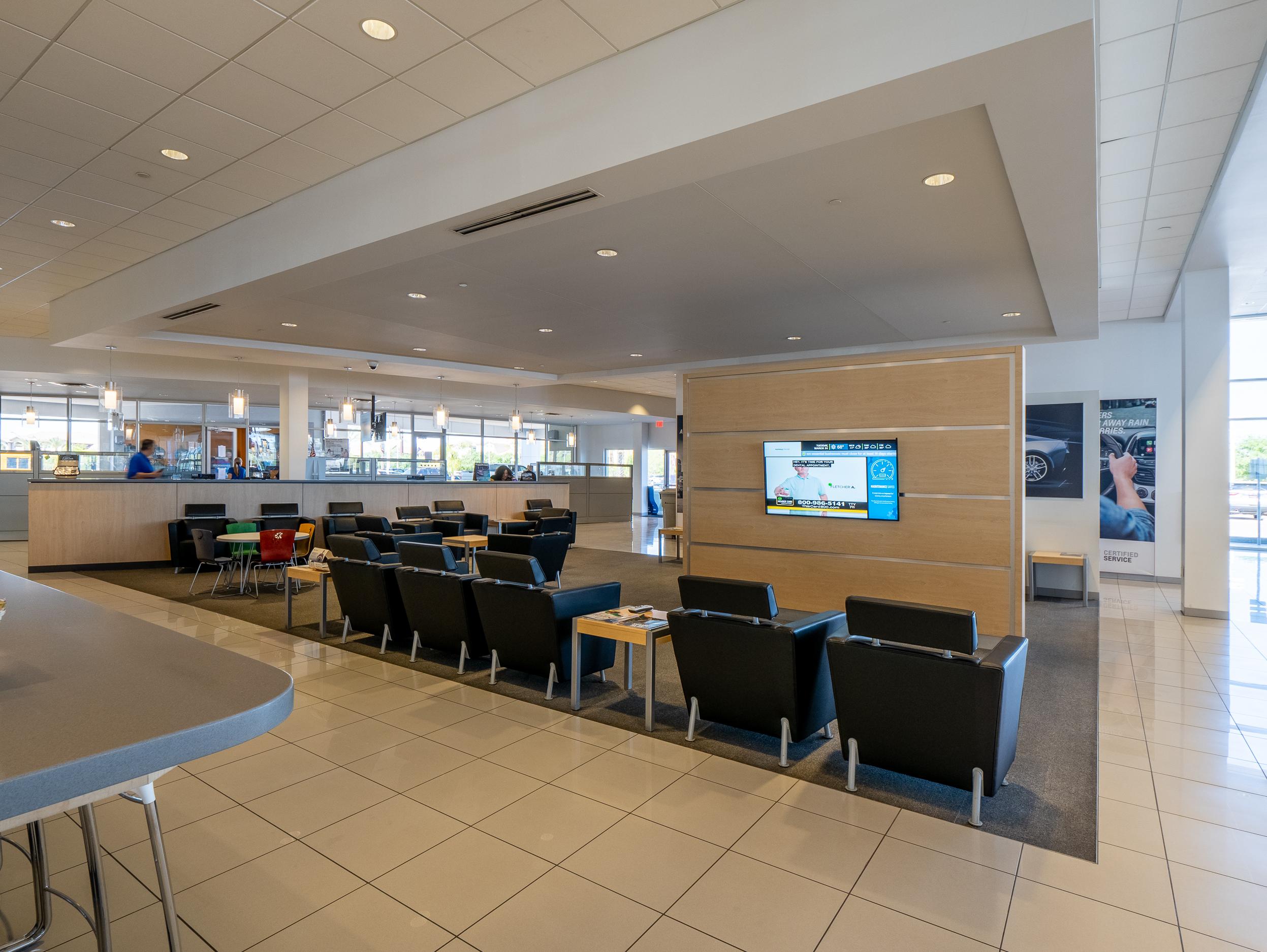 Service Center Seating