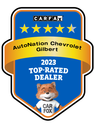 AutoNation Chevrolet Gilbert Recognized as a CARFAX Top-Rated Dealer