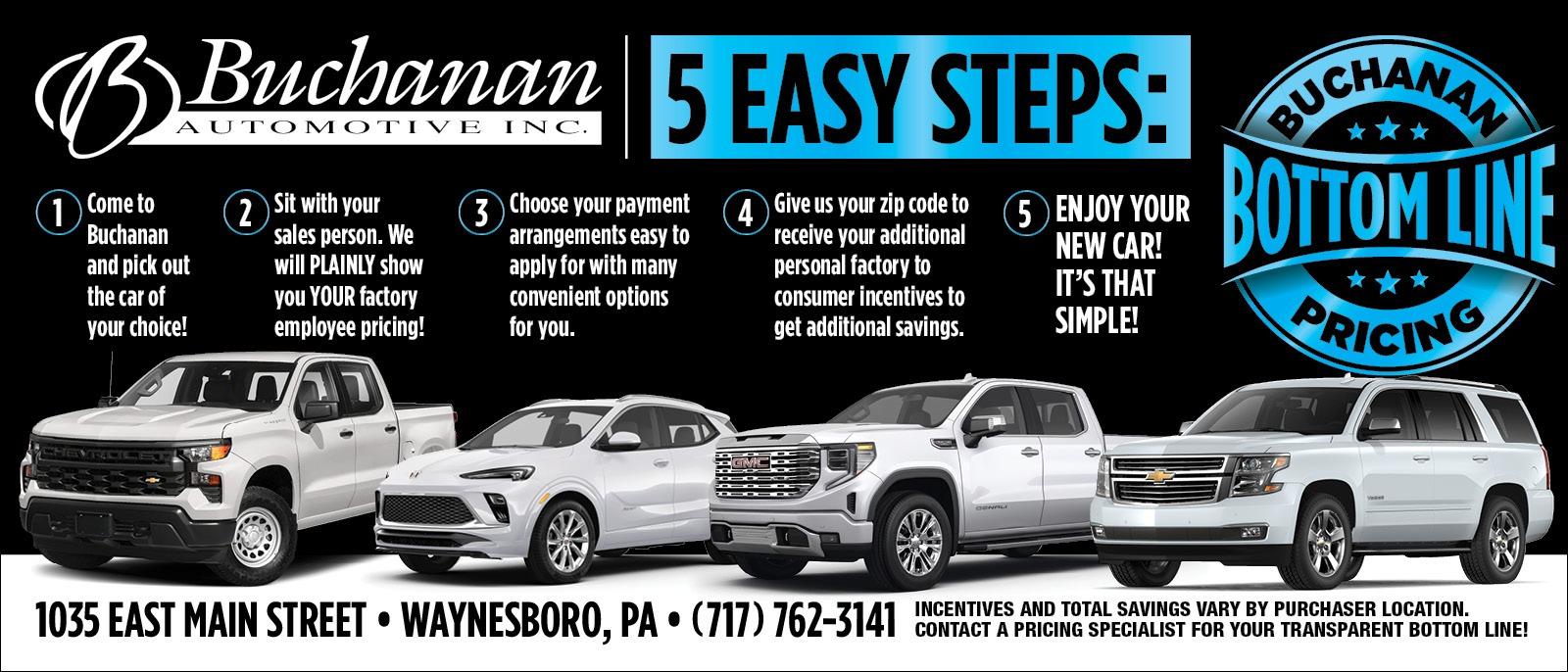 Auto Dealer in WAYNESBORO | Buchanan Chevrolet Buick GMC