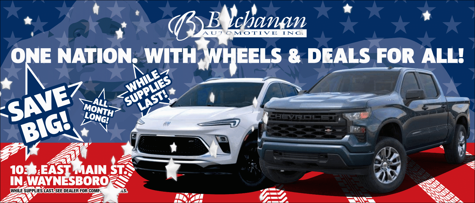 One Nation. With Wheels & Deals for All!