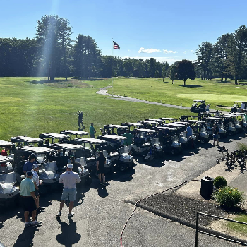 Burke Chevrolet, Golf Carts, Northampton St.Patrick's Association Golf tournament 2024