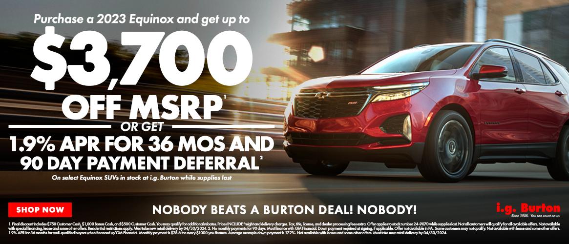 i.g. Burton Chevrolet of Milford A Smyrna Middletown Dover