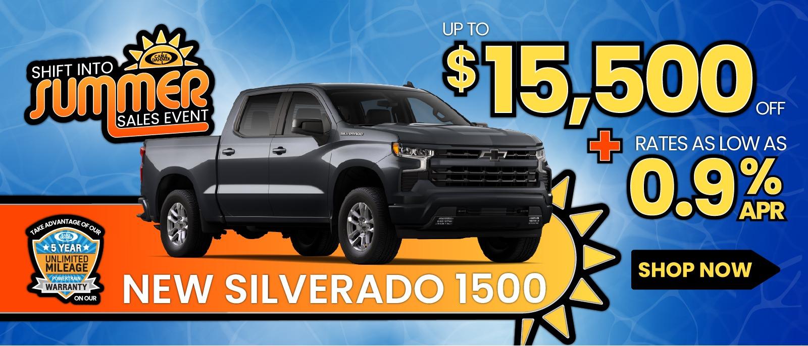 Up to $15,000 off + rates as low as 0% APR