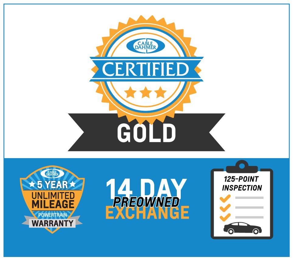 GOLD CERTIFIED Badge