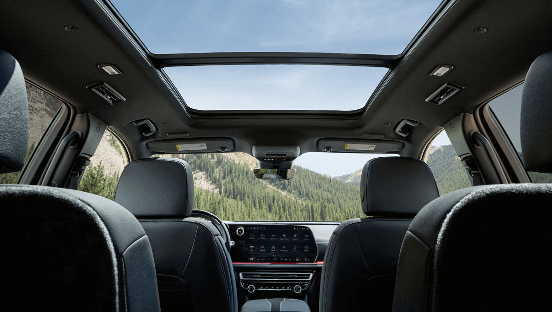 The 2024 Chevy Traverse Interior.