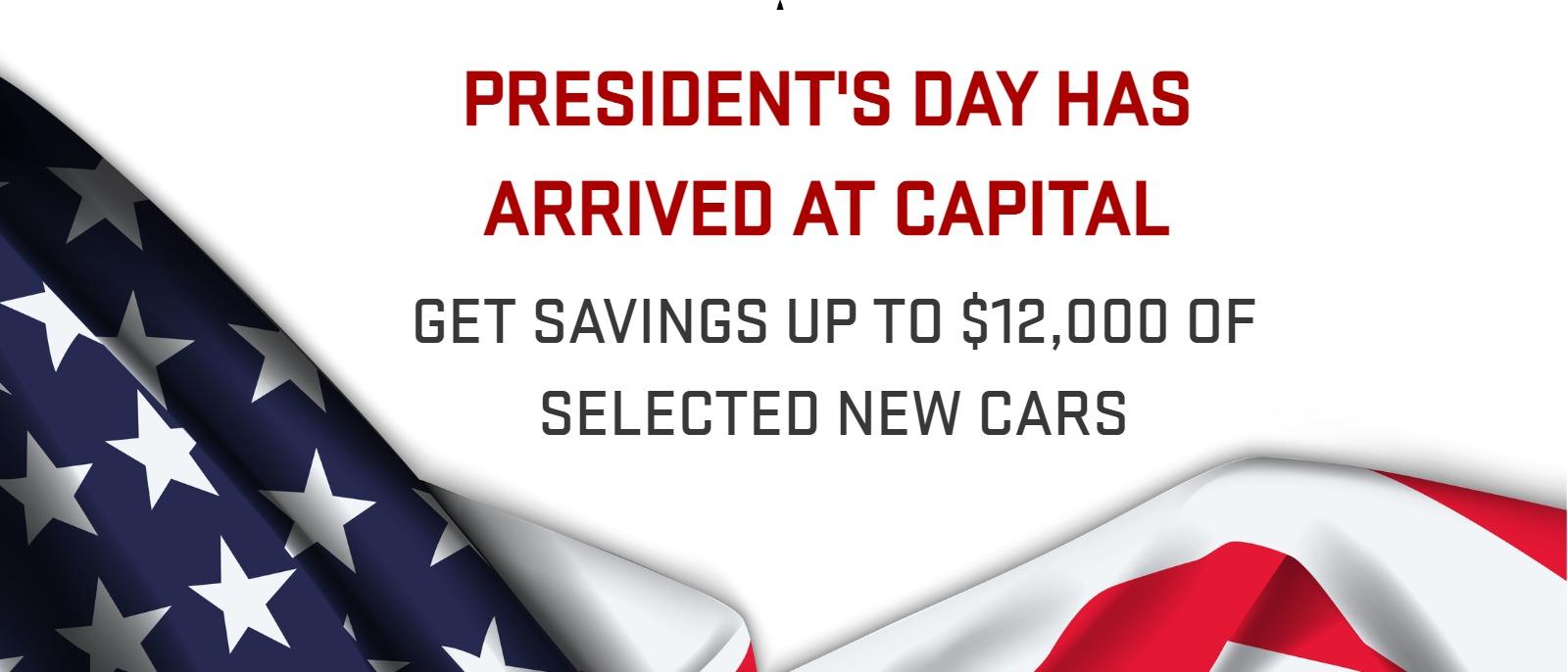 President's Day Has Arrived at Capital