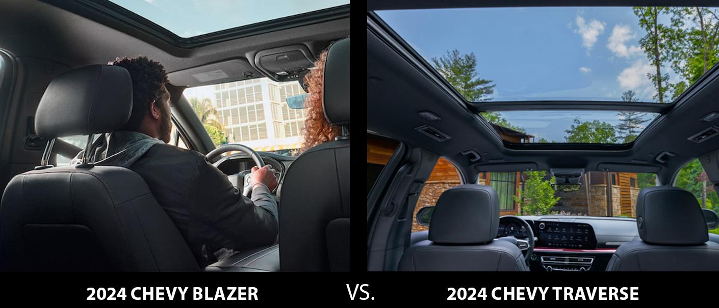 2024 Chevy Blazer Vs. 2024 Chevy Traverse