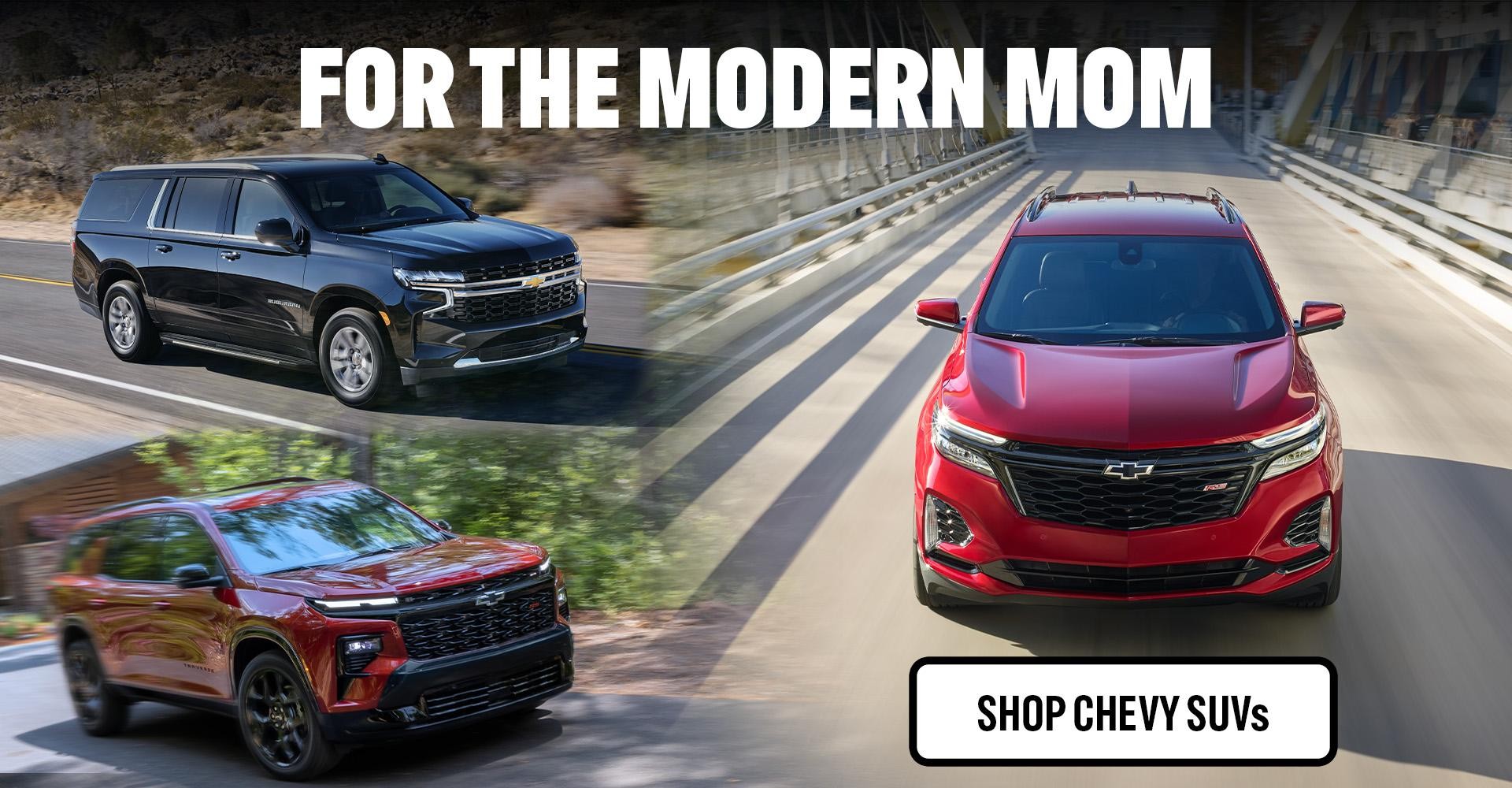 Best Chevy SUVs for Moms