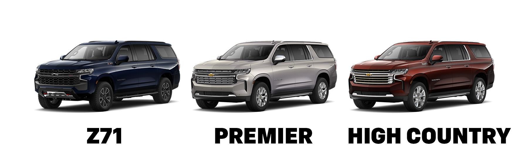 2024 Chevy Suburban Trim Levels