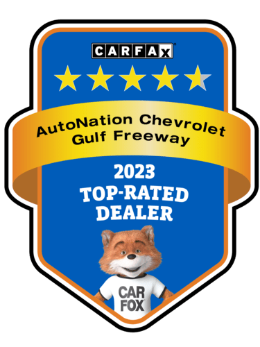 AutoNation Chevrolet Gulf Freeway RECOGNIZED AS A CARFAX TOP-RATED DEALER