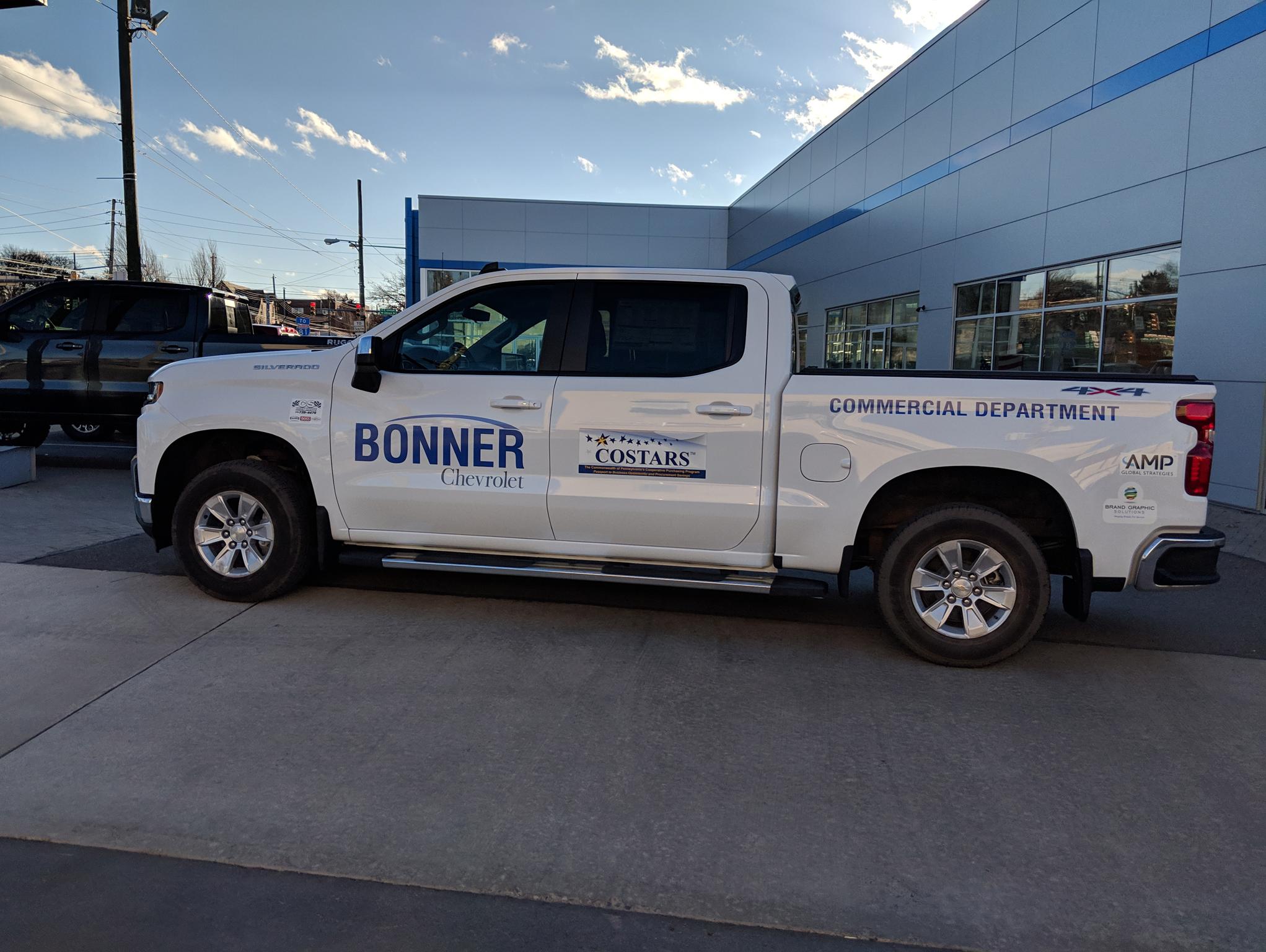 Bonner Chevrolet is a COSTARS/Commercial dealer. 