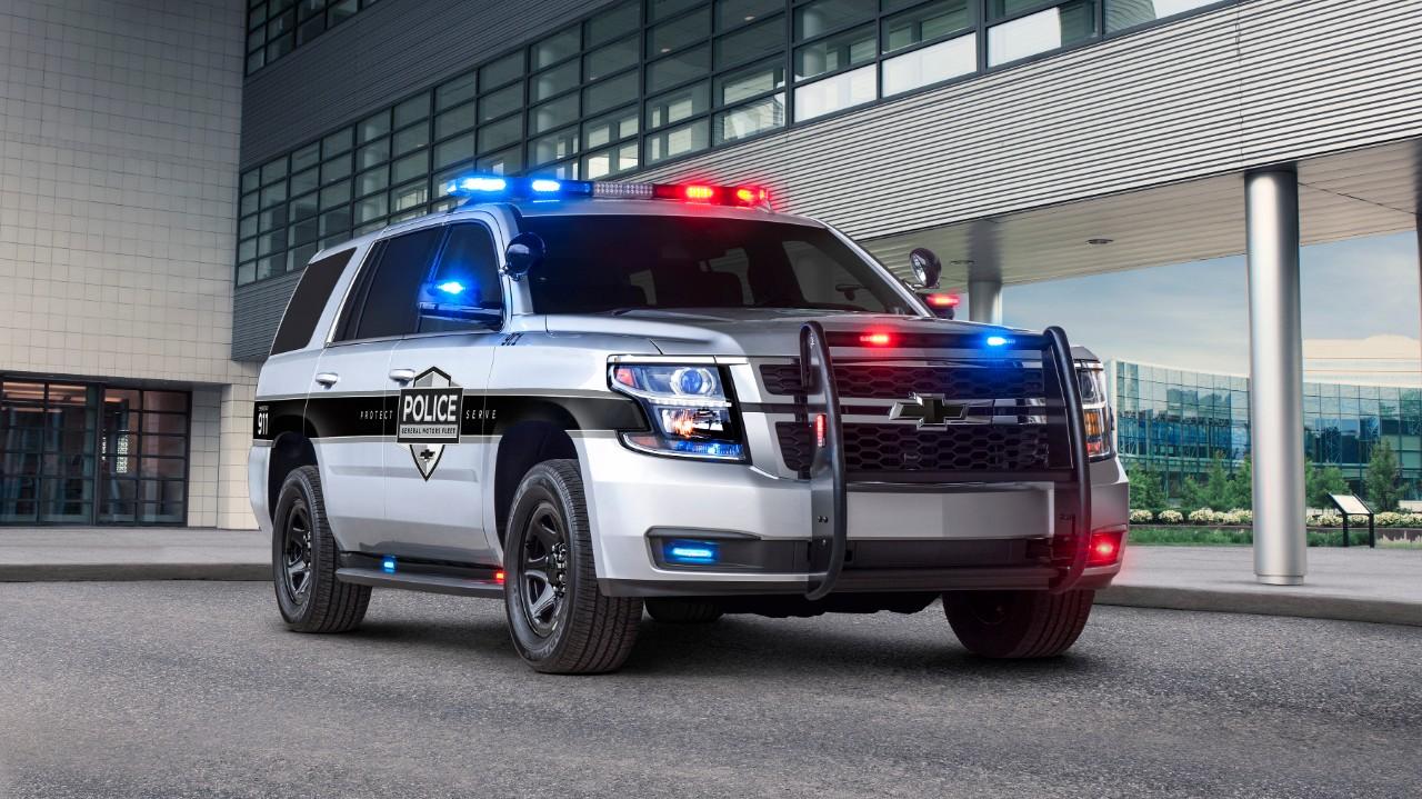 Silver Police Vehicle at Bonner Chevrolet