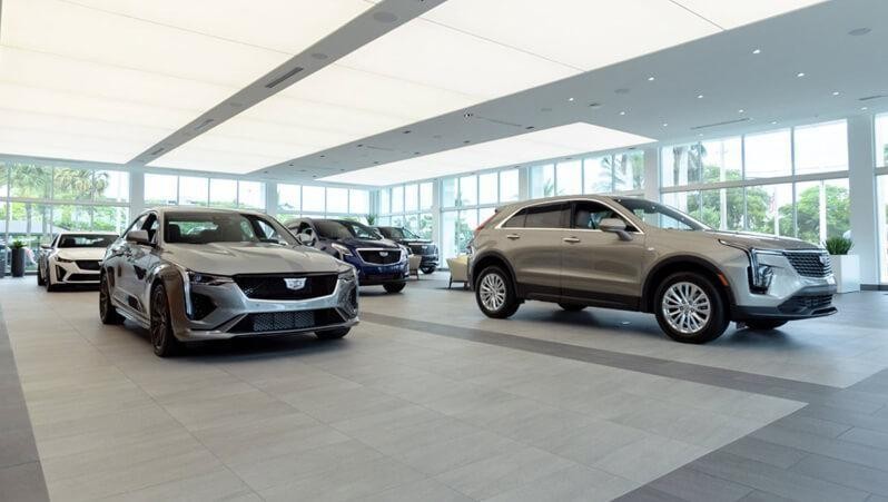 Sheehan Cadillac Dealership Interior Vehicles