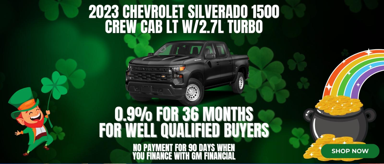 2023 Chevrolet Silverado 1500 Crew Cab LT w/2.7L turbo