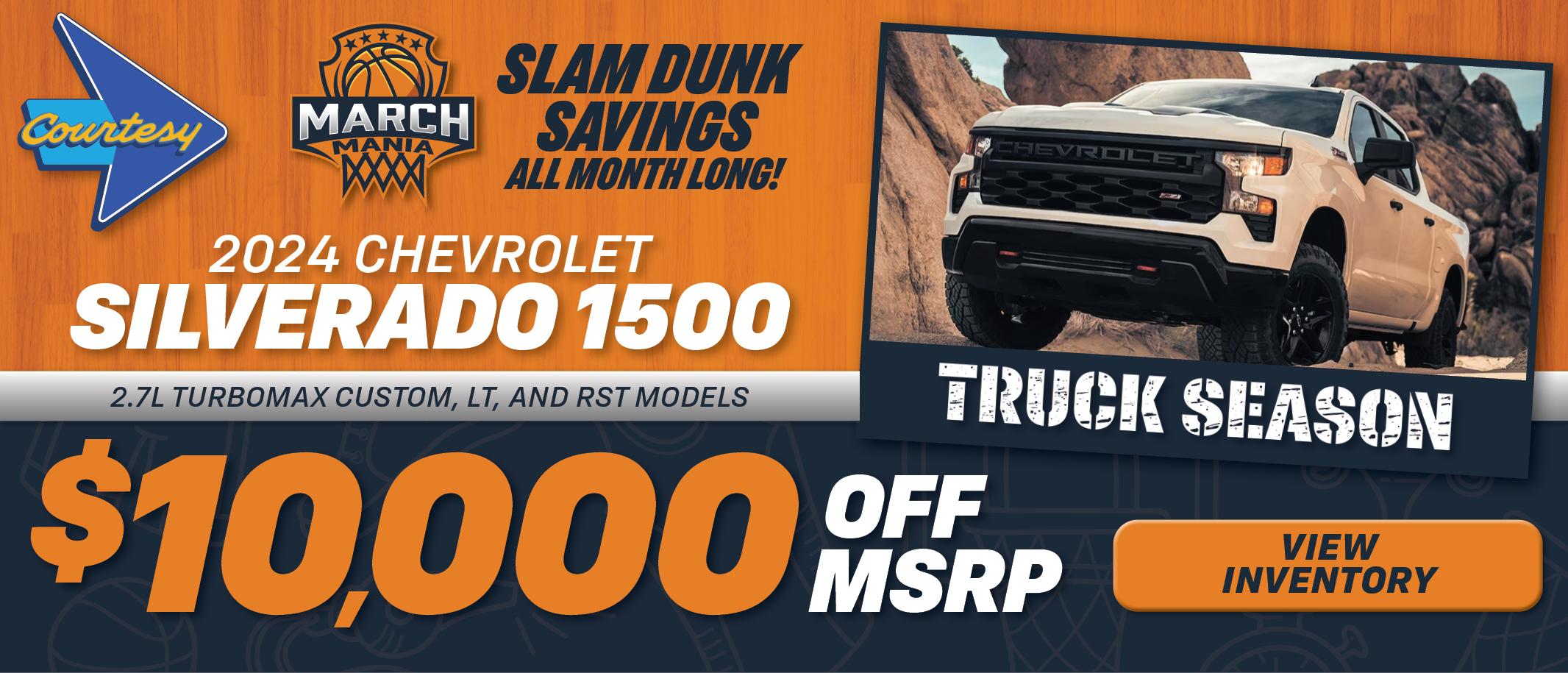Silverado 1500 Trucks Specials
