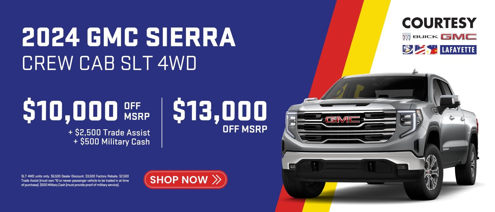 2024 GMC Sierra Crew Cab SLT 4WD