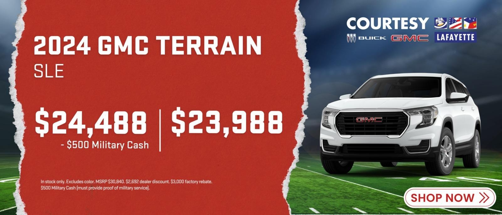 2024 GMC TERRAIN| HERO