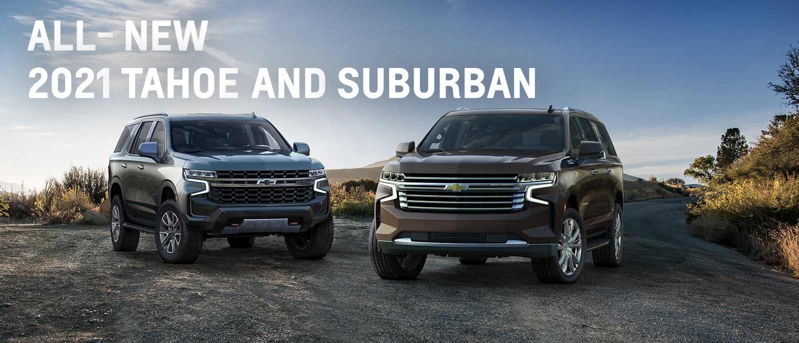 The All New 2021 Chevrolet Tahoe and Suburban