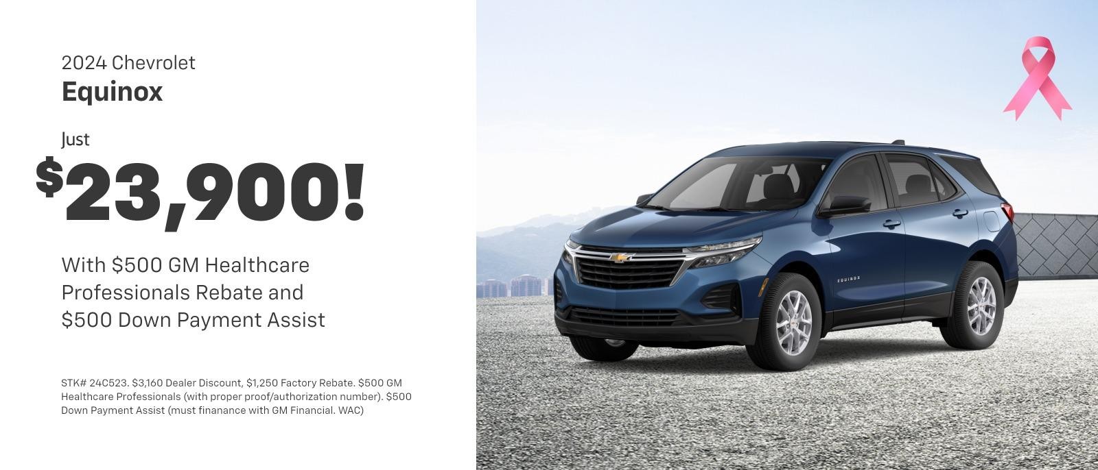 2024 Chevrolet Equinox
JUST $23,900!