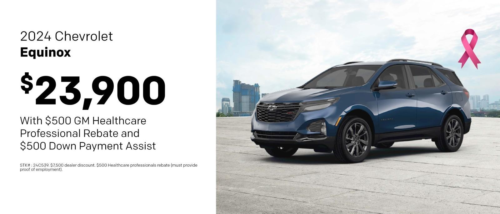 2024 Chevrolet Equinox
JUST $23,900!