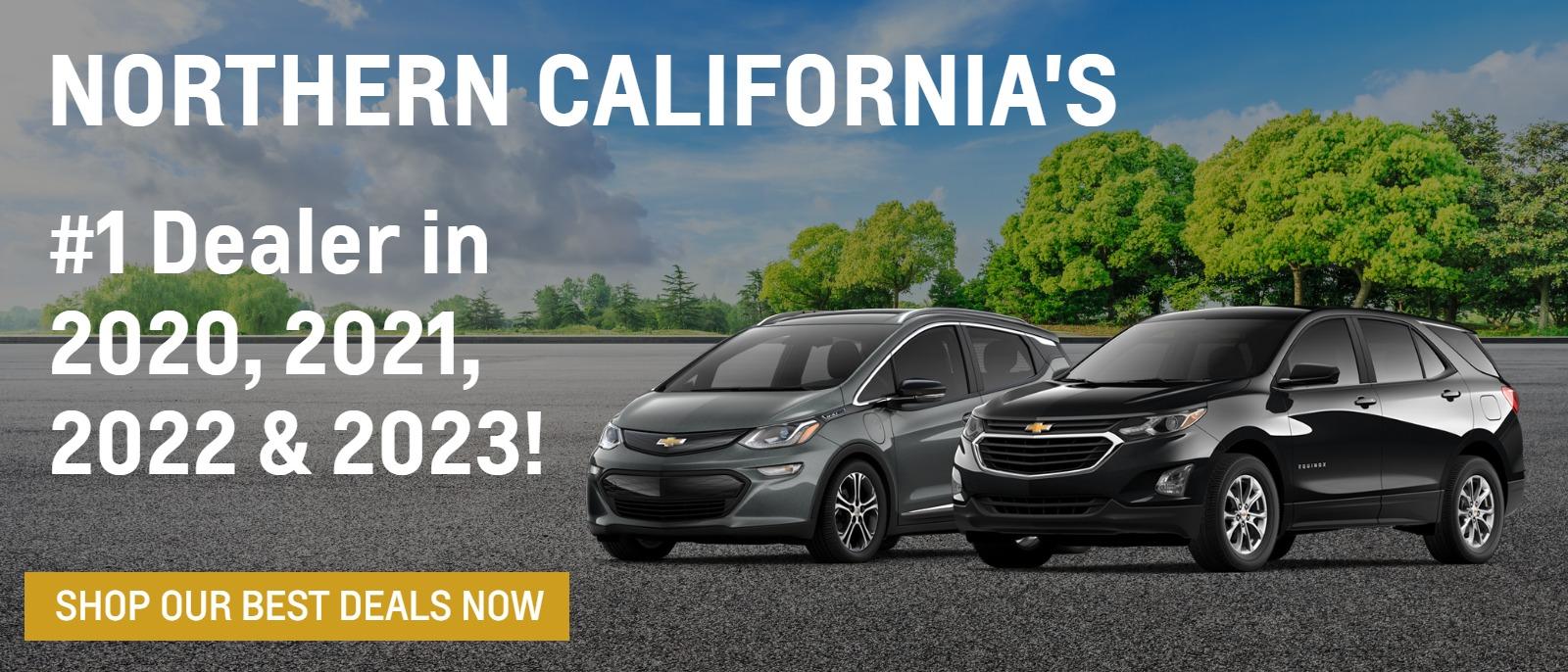 Northern Califonia's #1 Dealer in 2020 and 2021! Shop Our Best Deals Now!