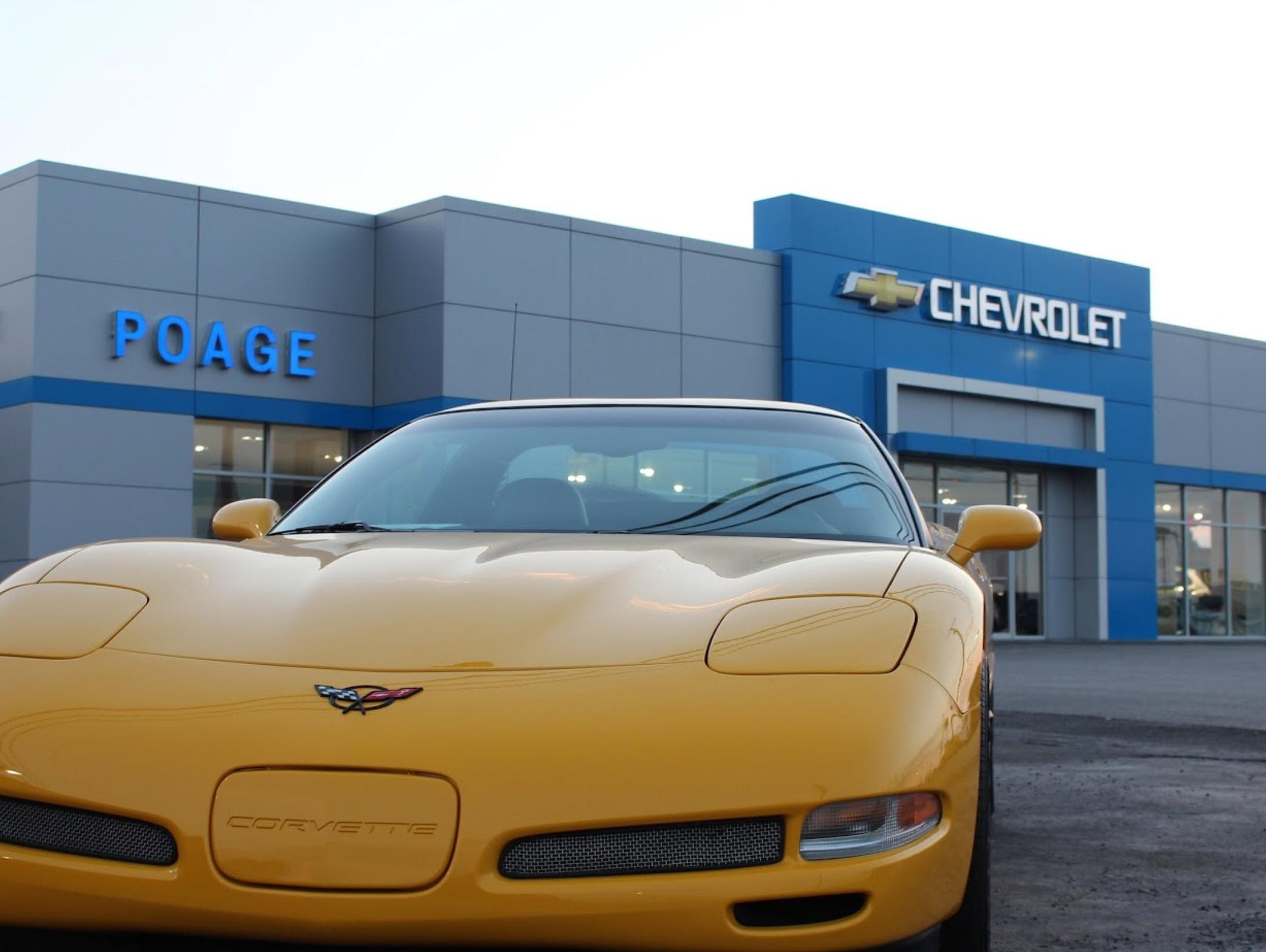 Chevrolet Corvette at Poage Chevy in Wentzville