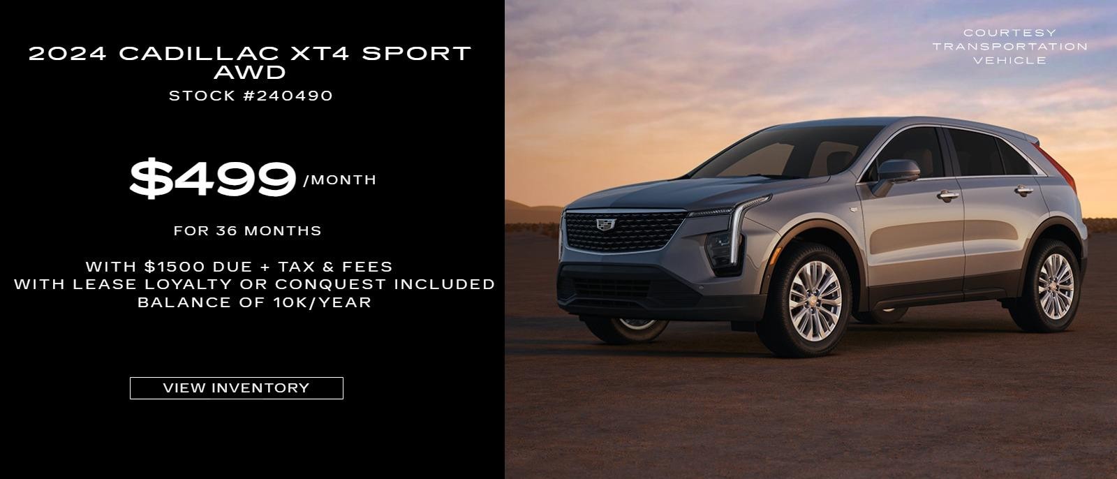 LEASE FOR $499 /MONTH FOR 36 MONTHS, $1595 DOWN 
OR 
UP TO $3,000 OFF ALL XT4 CURRENT REBATES