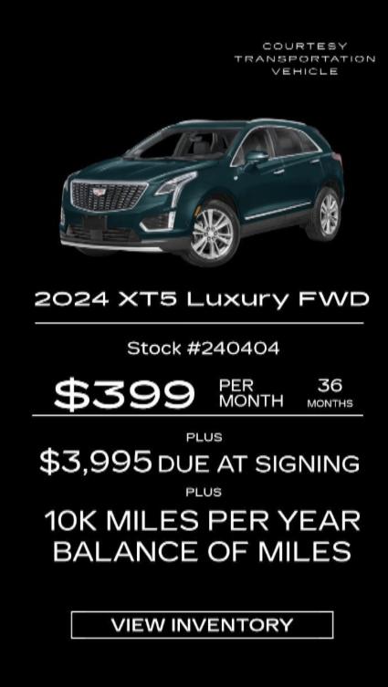 2024 XT5 Luxury FWD