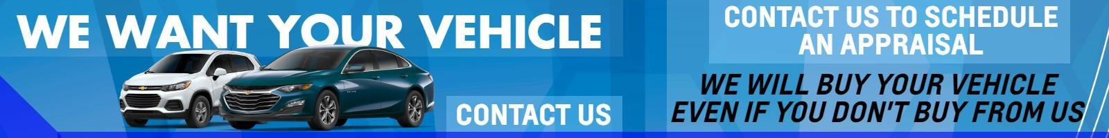 We want your Vehicle
