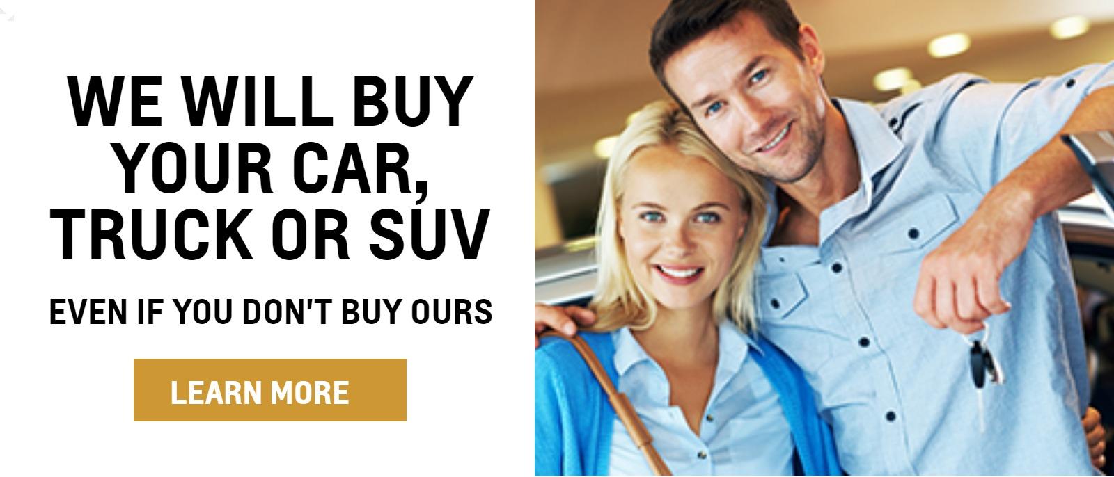 We Will Buy Your Car