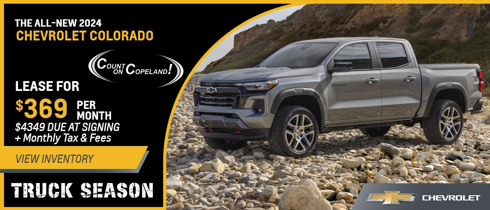 2024 Colorado 4WD Crew LT from $369 Per Month