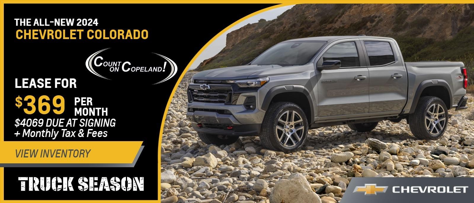 2024 Colorado 4WD Crew LT from $369 Per Month