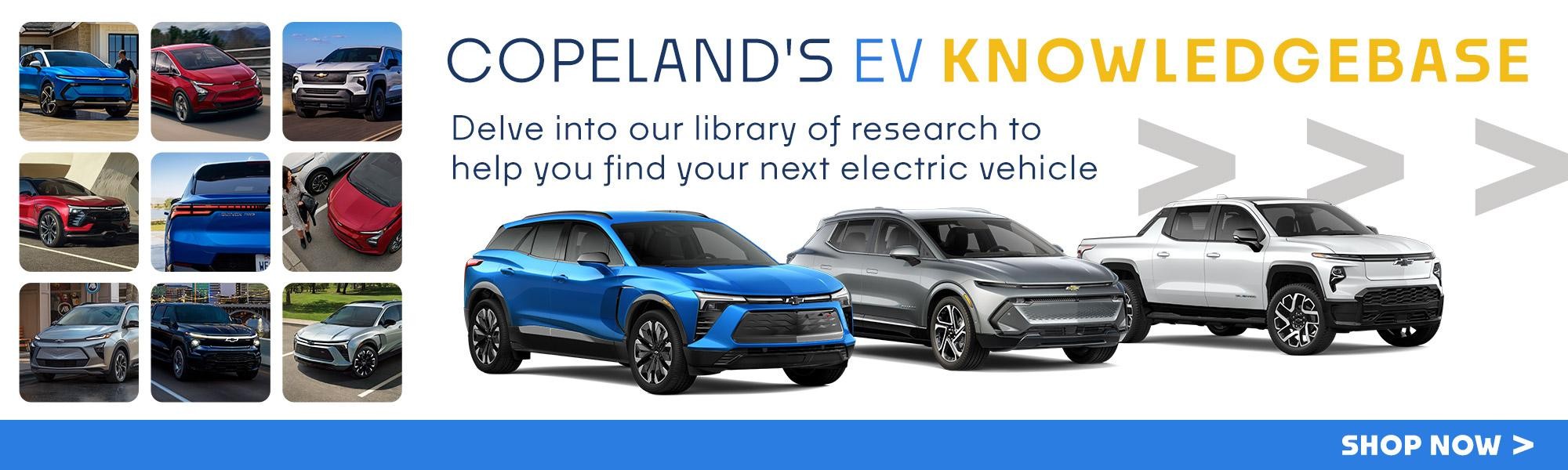 Copeland's EV Knowledgebase | Helpful Research For Choosing A New Chevrolet EV | Brockton, MA