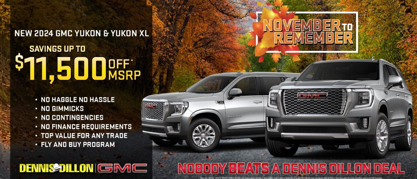 New 2024 GMC YUKON & YUKON XL