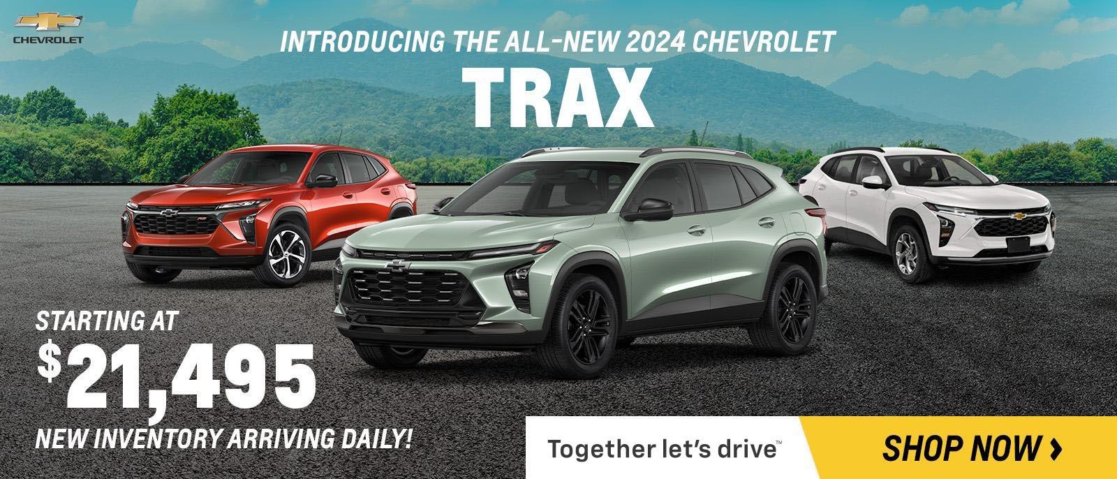 All-New 2024 Chevrolet Trax
