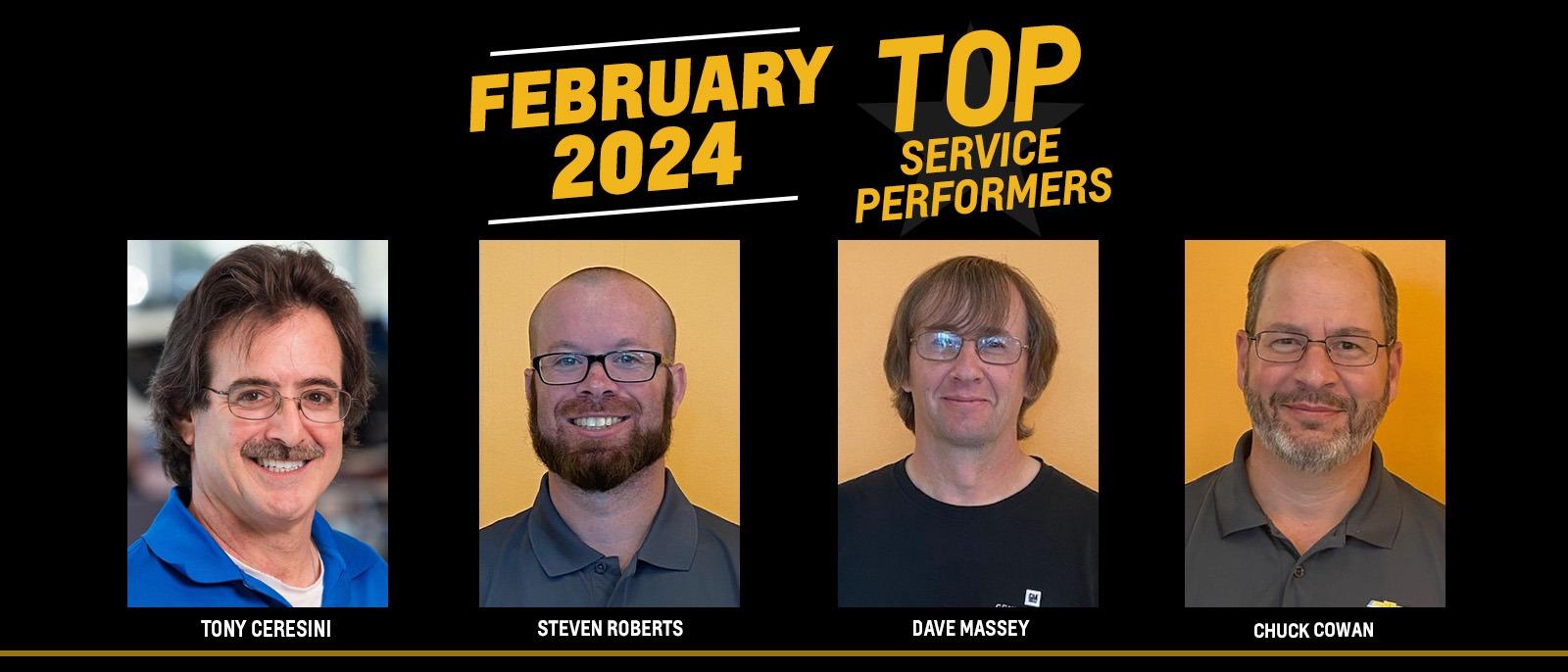 Top Service Performers