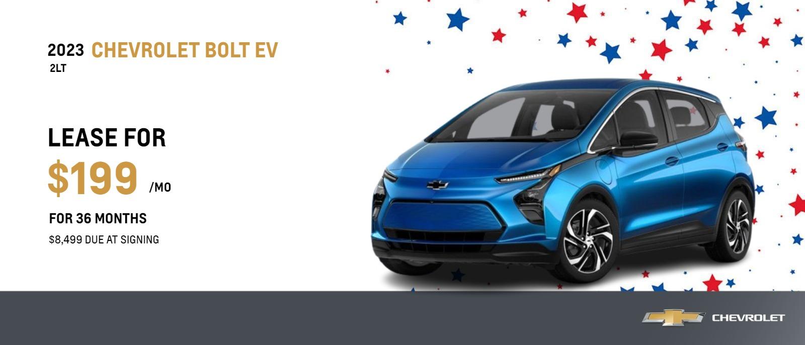 Chevrolet bolt store lease