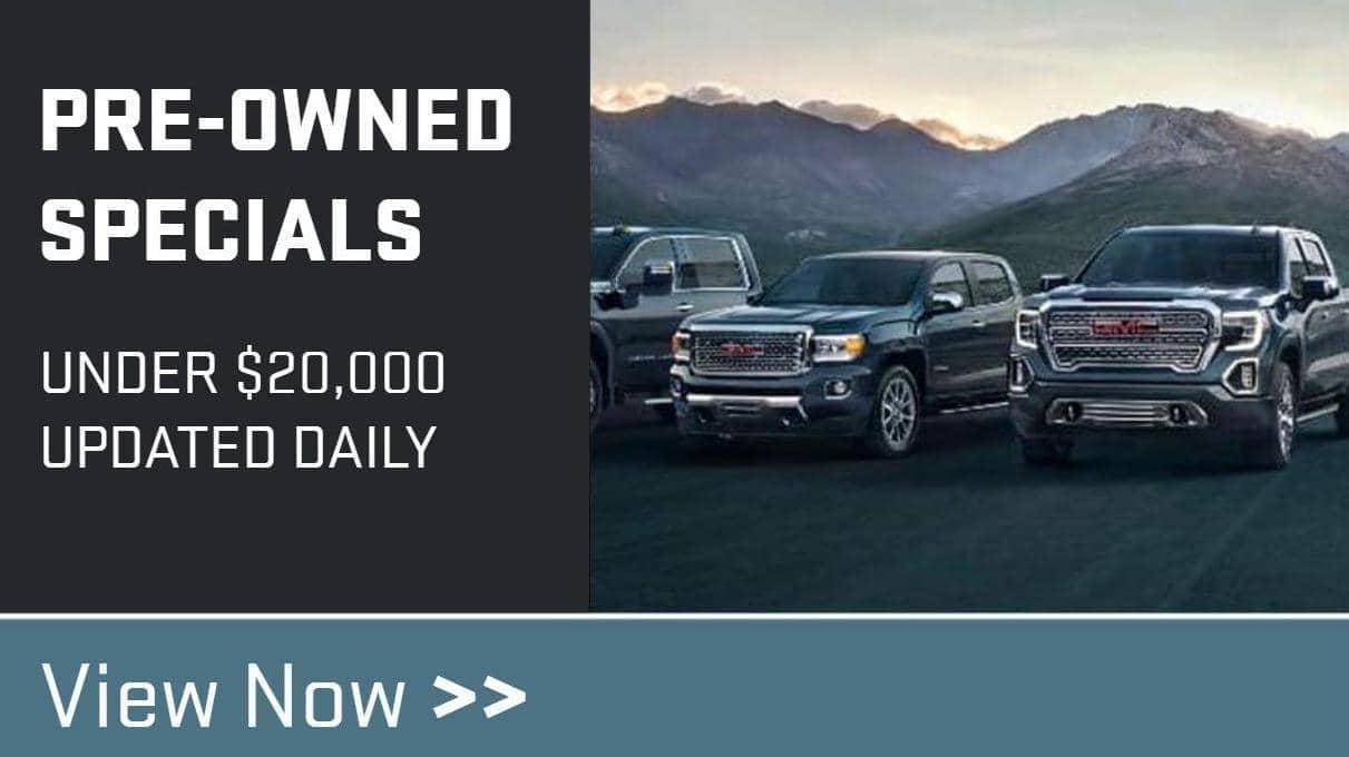 GMC Pre Owned Specials at Ross Downing Buick GMC of Gonzales